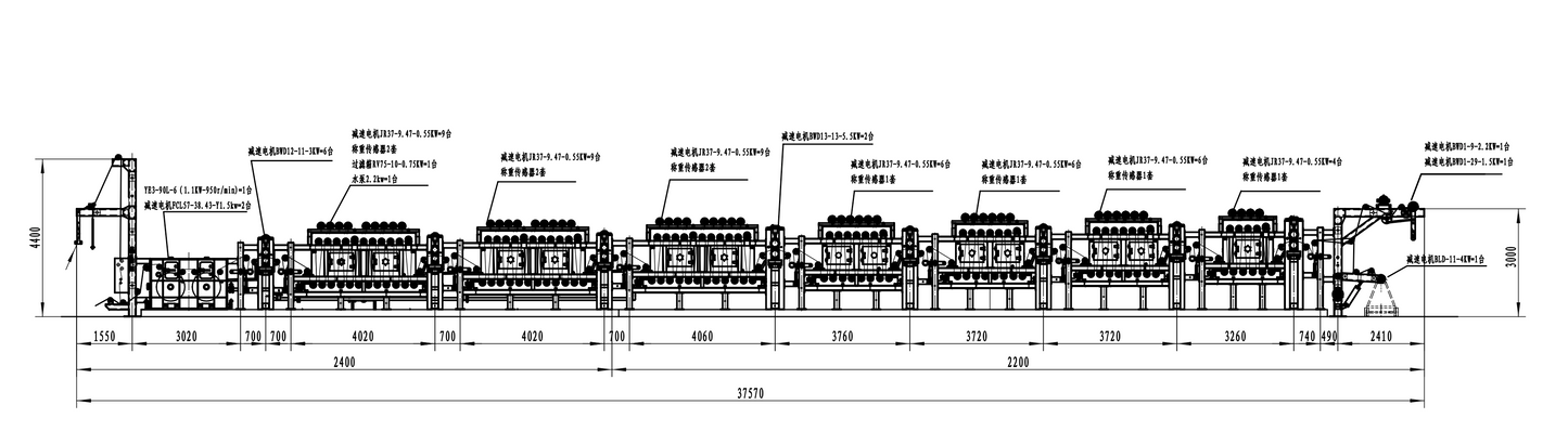 Combined Scouring Desizing Washing Machine
