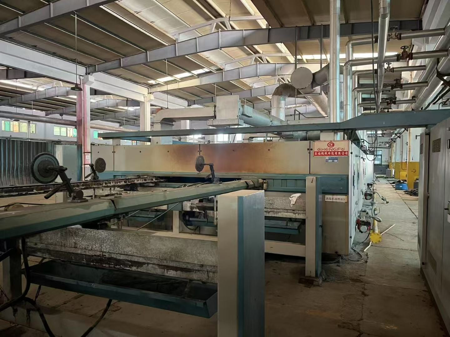 2012 2.5-meter Taiwan Chengfu Stenter Machine