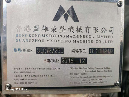 MX Jet Dyeing Machine