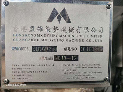 MX Jet Dyeing Machine