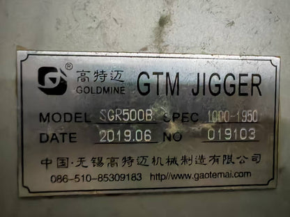 GOLDMINE GTM Jigger Dyeing Machine